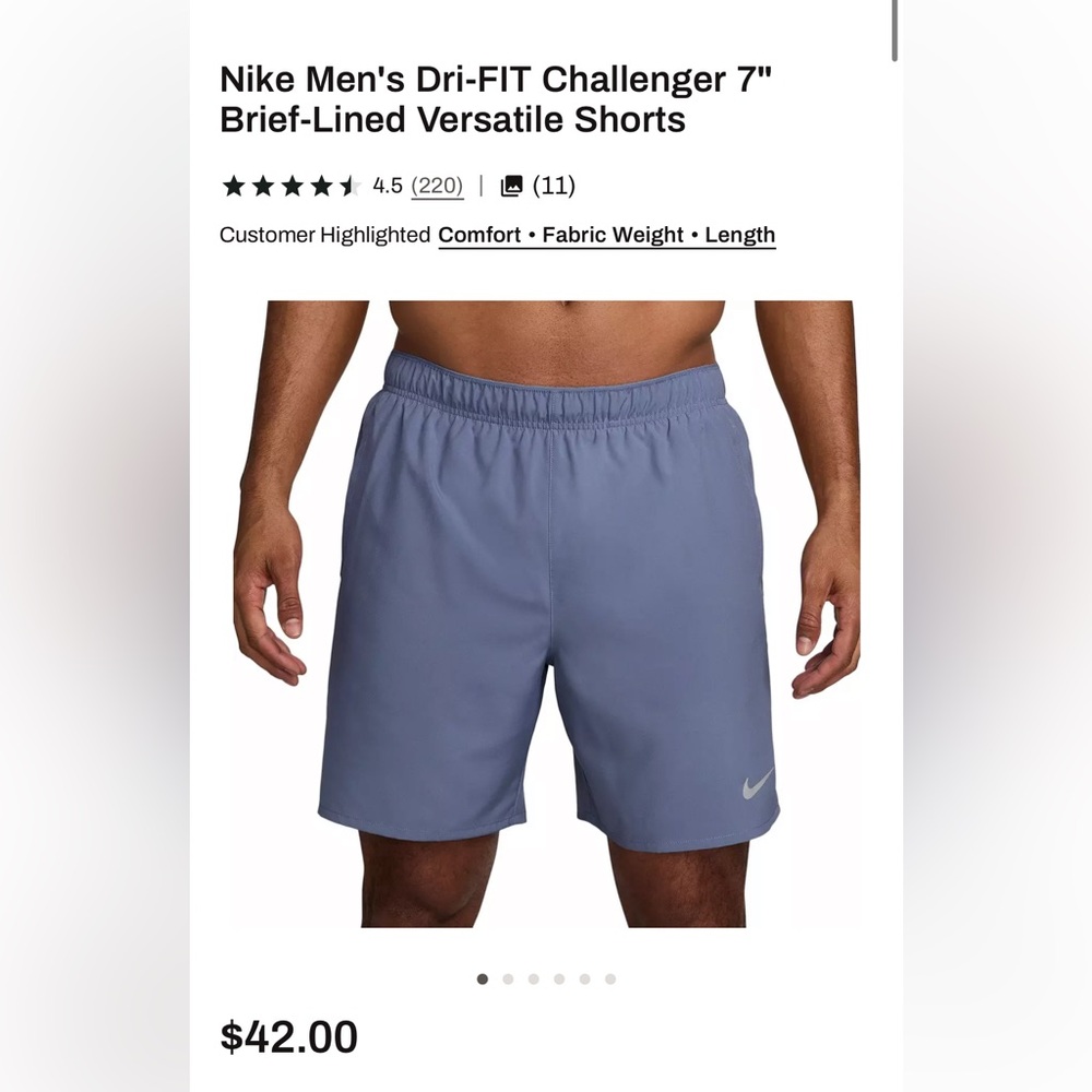 Nike Men's Dri-FIT Athletic Shorts